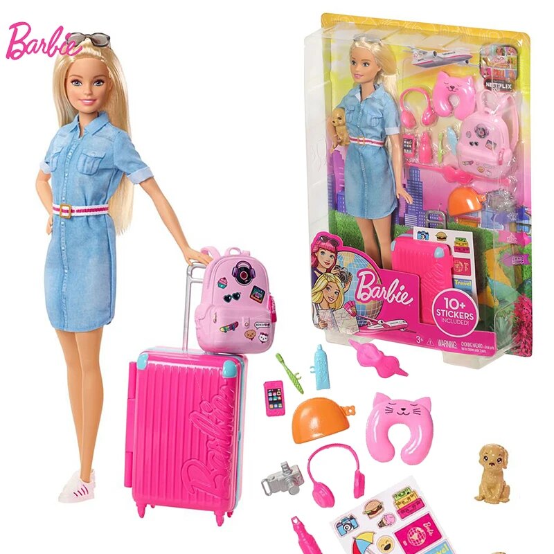 Original Barbie Travel Doll