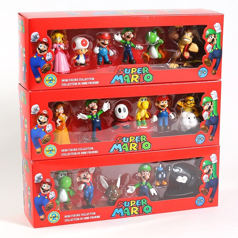 Super Mario Bros Action Figure Toys
