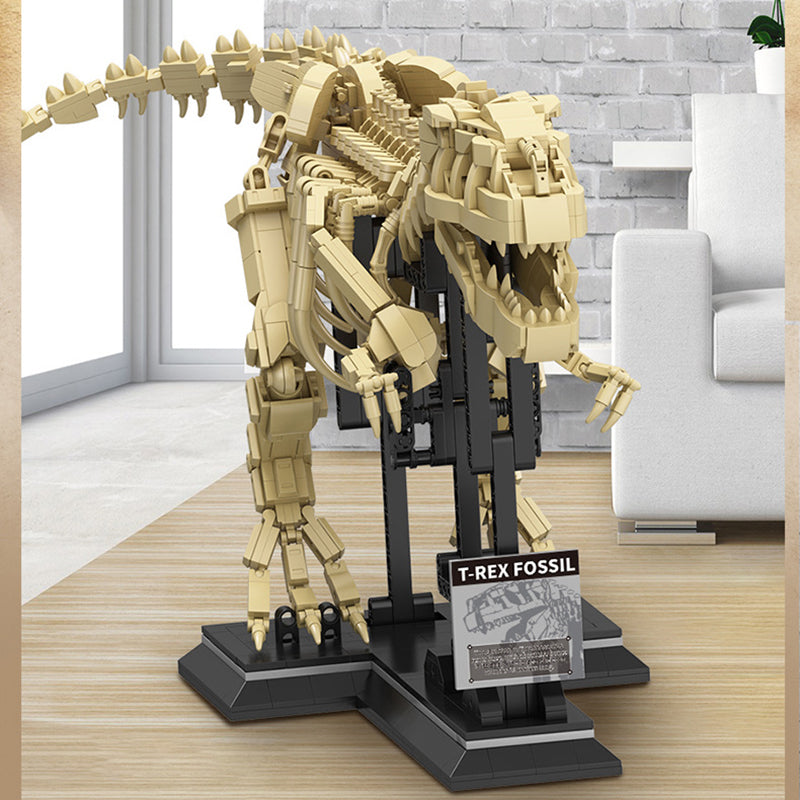 T-rex Dinosaur Fossil Building Blocks