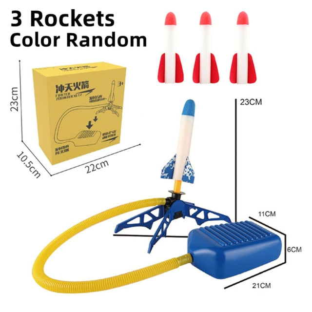 Outdoor Air Stomp Rockets